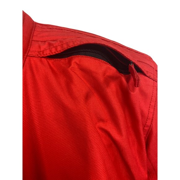 MotoGP Red Jacket With Zipper & Button Front Closure Unisex Large Polyester Bike - Picture 8 of 16